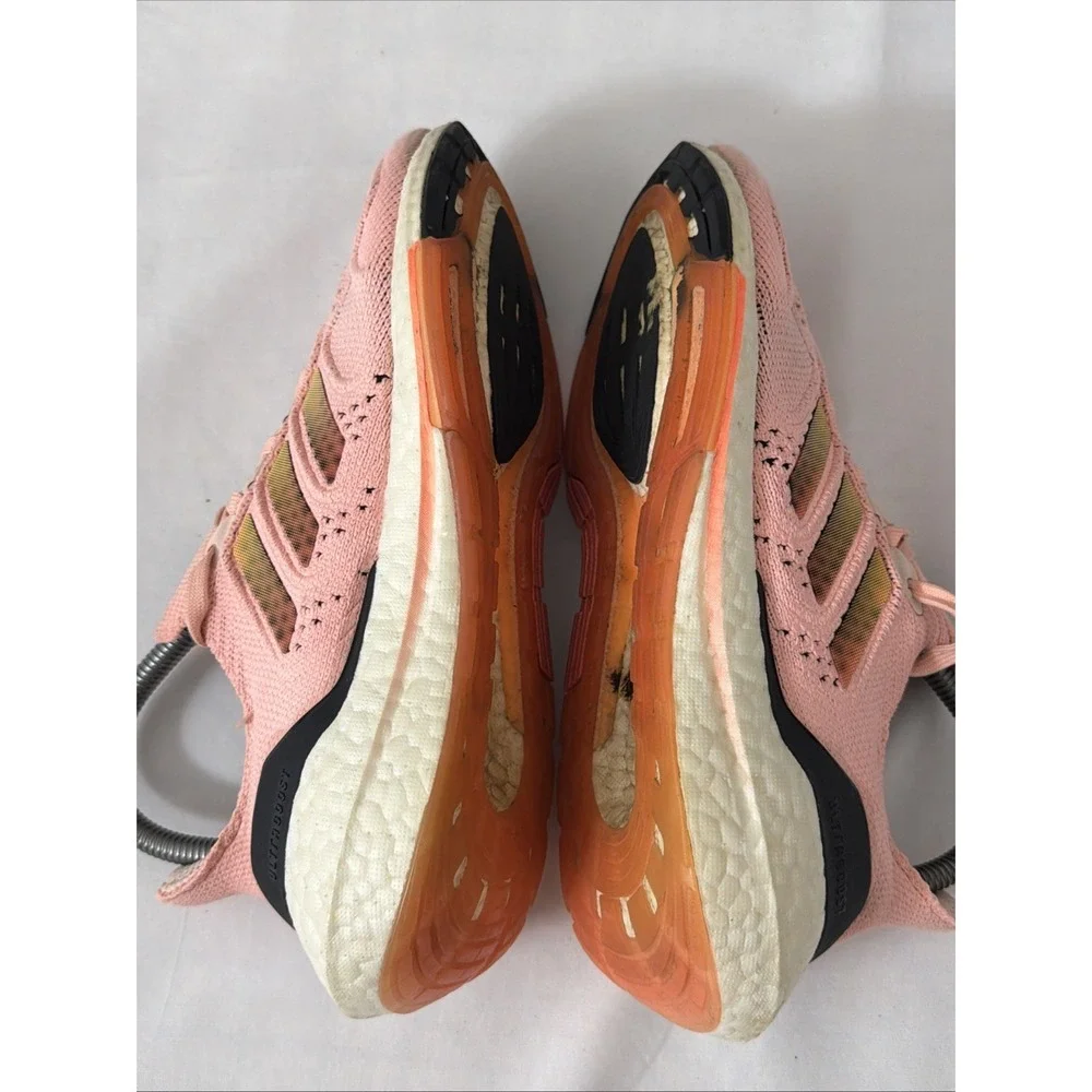 Women's Size 6.5 - Adidas Ultraboost Sneakers Peach Shoes GX8037‎ Gym Shoes Fit
